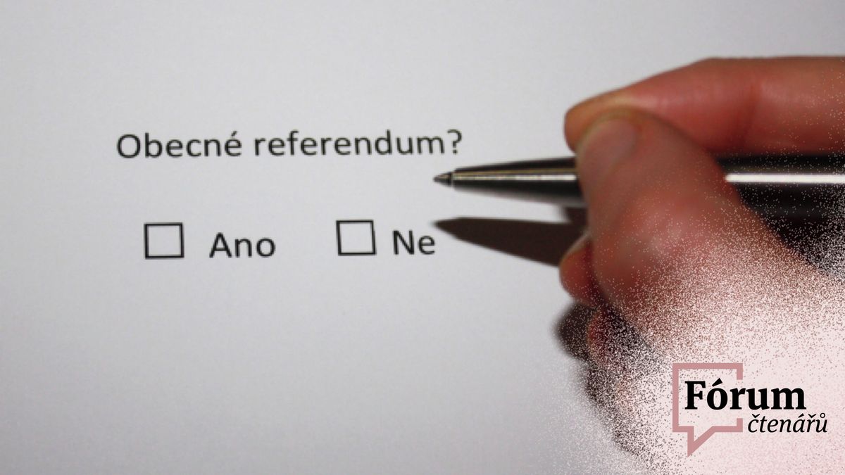Celostátní referendum je cesta do pekel, píší čtenáři